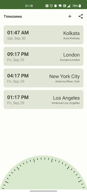 Easy Timezones Screenshot 0