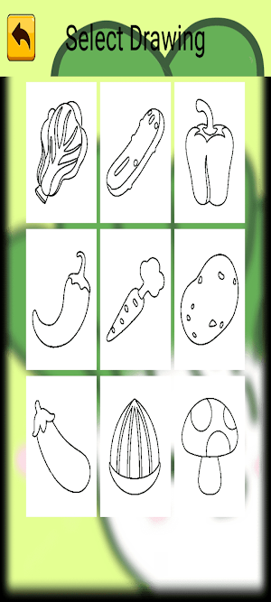 Coloring Vegetables Screenshot 2