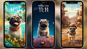 Pug Wallpapers 4K Screenshot 3