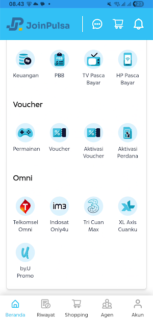 JoinPulsa Screenshot 1