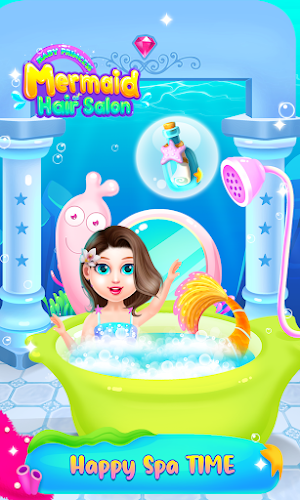 Princess Mermaid At Hair Salon Screenshot 1
