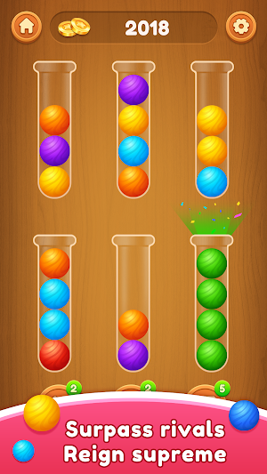 Color Sort: Ball Bubble Sort Screenshot 1