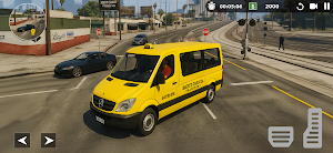 Taxi Simulator Car Driving 3D Screenshot 2