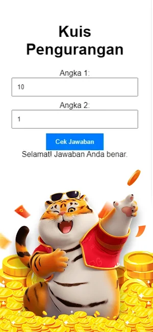 Kuis Pengurangan Games Screenshot 1