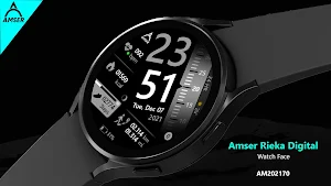 Amser Rieka Digital Watchface Screenshot 2