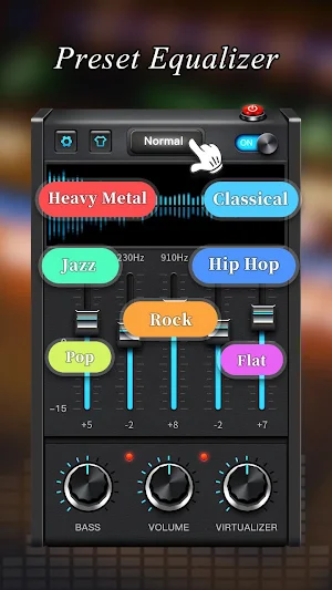 Equalizer - Bass Booster & Volume Booster Screenshot 1
