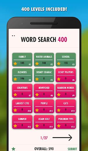 Word Search 400 PRO Screenshot 1