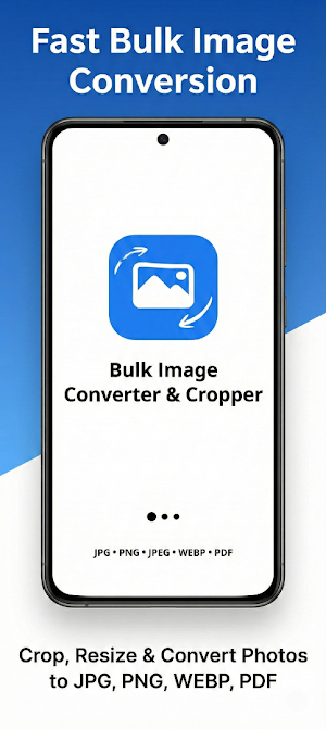 Bulk Image Converter & Cropper Screenshot 0