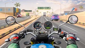 Endless Motobike Race Game Screenshot 2