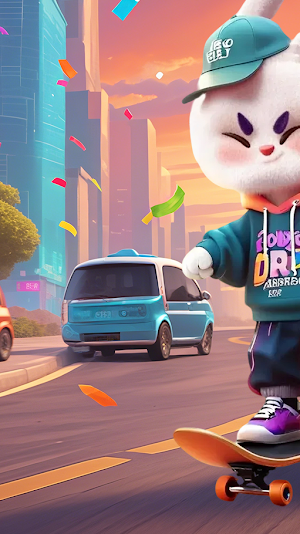 Bunny Burst: Carrot Craze Screenshot 1