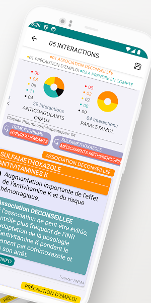 Interactions Médicamenteuses Screenshot 1