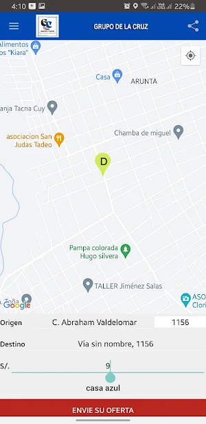 Grupo de la Cruz Pasajero Screenshot 0