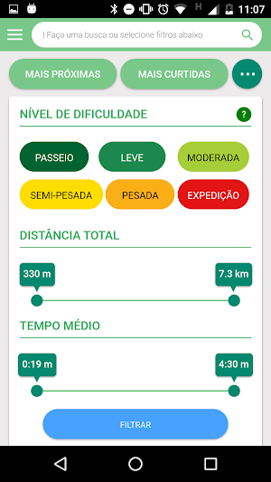 eTrilhas Screenshot 1