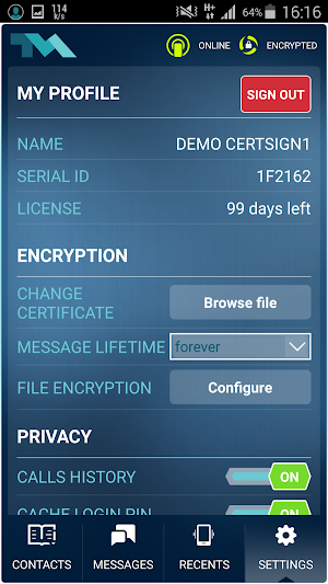 trust4MOBILE Screenshot 3
