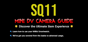 Sq11 Mini dv Camera Guide Screenshot 0