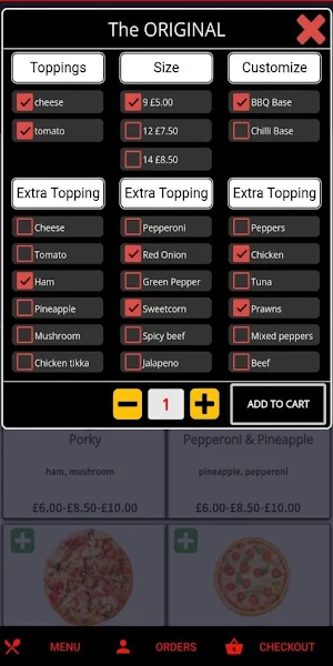 Rose Kebab Pizza Takeaway Screenshot 1
