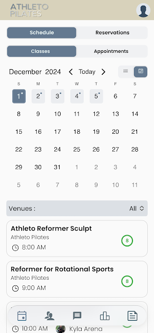 Athleto Pilates Screenshot 0