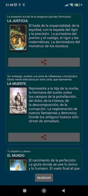 Tarot Negro Screenshot 3