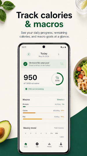 LogCal: AI Calorie Tracker Screenshot 1