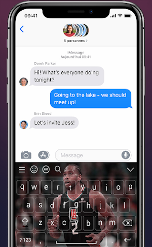 Kawhi Leonard Keyboard Clippers Theme 2021 4r Fans Screenshot 2