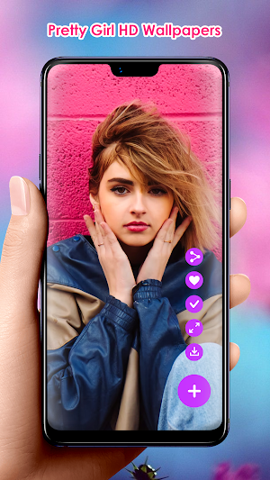 Pretty Girl HD Wallpapers Screenshot 1