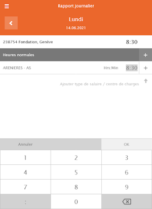 OK JOB WebTime Screenshot 2