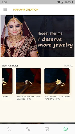 Mahavir Creation - Gold CZ Jewellery Wholesaler Screenshot 1