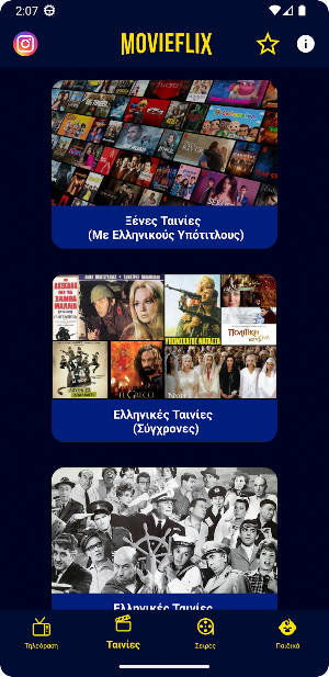 MovieFlix: Live TV & Movies Screenshot 2
