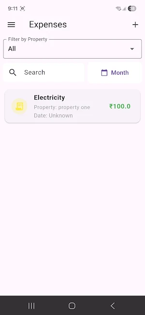 Property Rent Manager Screenshot 3