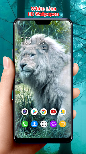 White Lion HD Wallpapers Screenshot 3