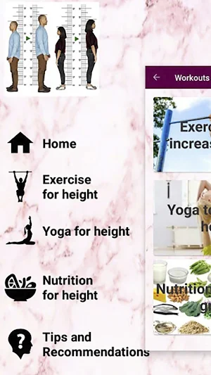 Height Increase Workout Home Screenshot 1