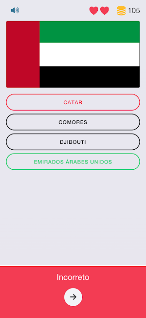 Adivinhar Bandeiras do Mundo Screenshot 1