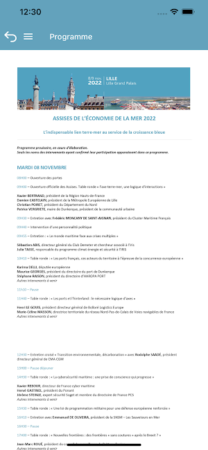 Assises Économie de la Mer Screenshot 1