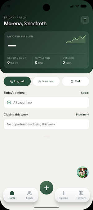 salesfroth Screenshot 0