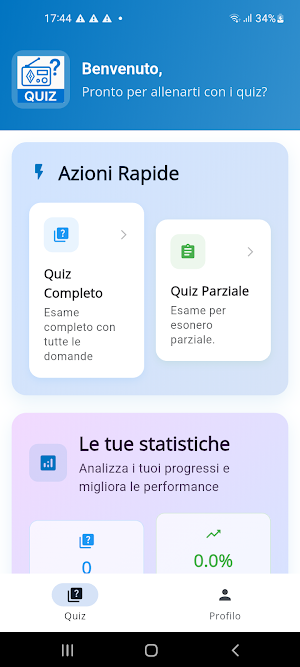 Quiz Radioamatori Screenshot 0