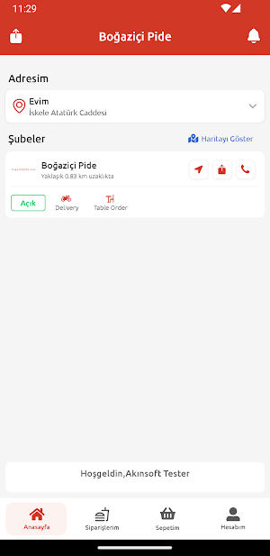 Boğaziçi Pide Screenshot 0
