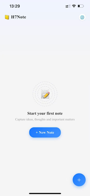 H7 Note Screenshot 1