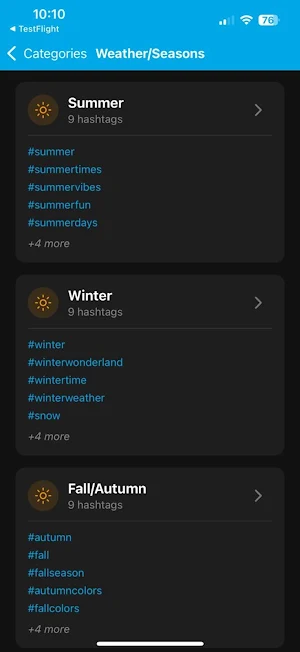 Hashtag : followers for Insta screenshot 3