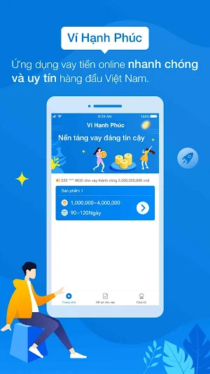 Ví Hạnh Phúc - Vay Tiền Online Screenshot 0