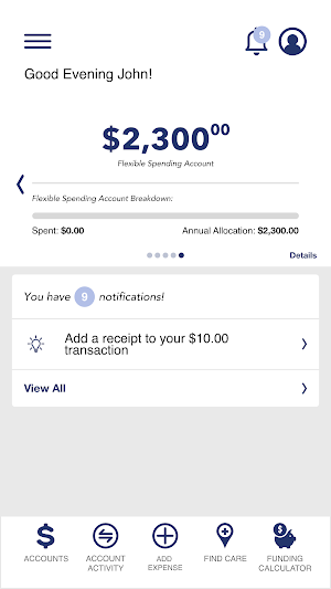 GGA myBenefits Mobile Screenshot 2
