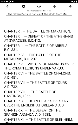 Book, The Fifteen Decisive Bat Screenshot 2