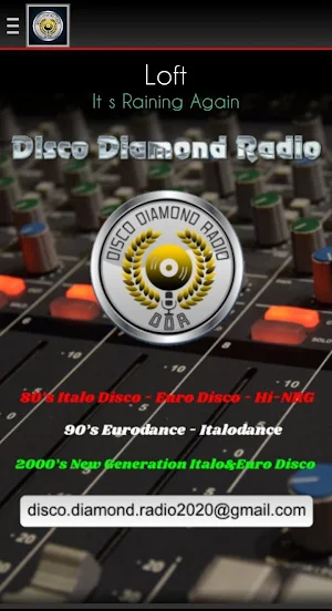 Disco Diamond Radio Screenshot 1