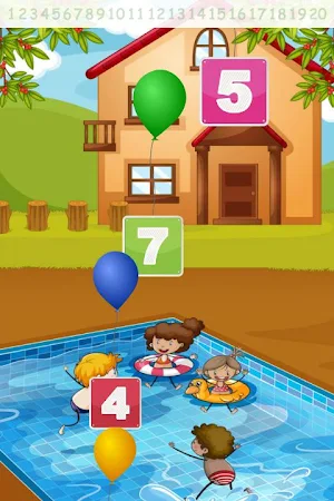 123 Ballon Numbers Kids Screenshot 2