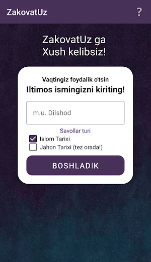 ZakovatUz Screenshot 0