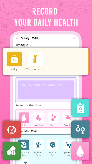 Period Tracker- Ovulation Calc Screenshot 3