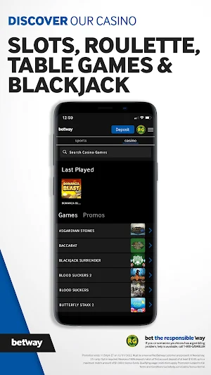 Betway NJ: Sportsbook & Casino Screenshot 3