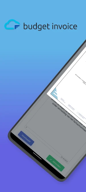 Budget Invoice: Easy invoices Screenshot 0