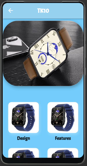 TK10 smart watch guide Screenshot 0