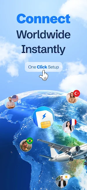 FastSIM: eSIM Travel & Data Screenshot 0