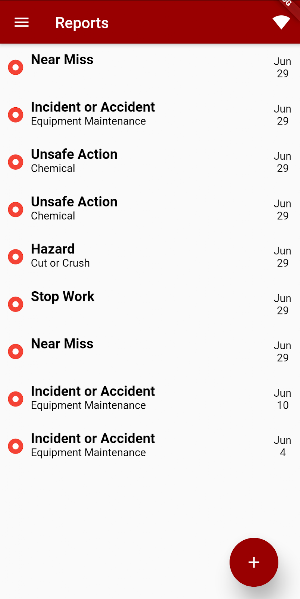 Incident and Hazard ID Screenshot 2